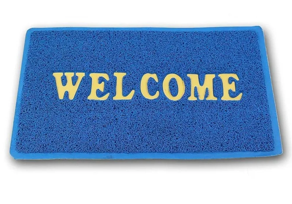 Tapete Tipo Capacho 40X60 Azul/Verde/Vermelho