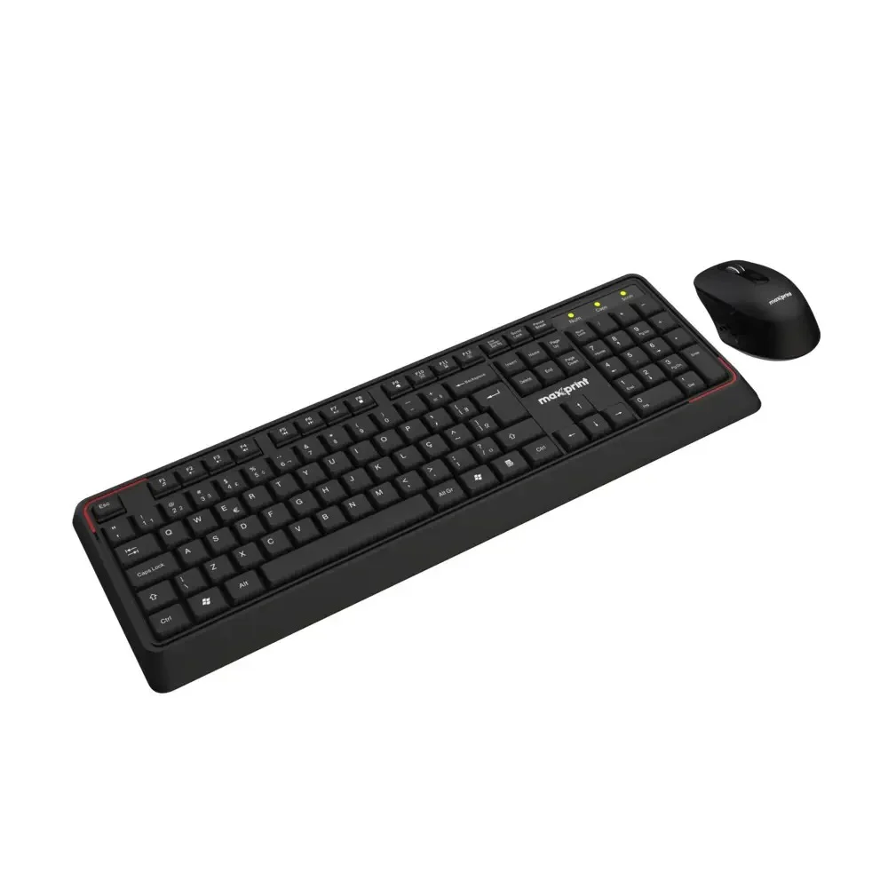 Teclado e Mouse S/Fio Cw2000 Maxprint Cod 60000159