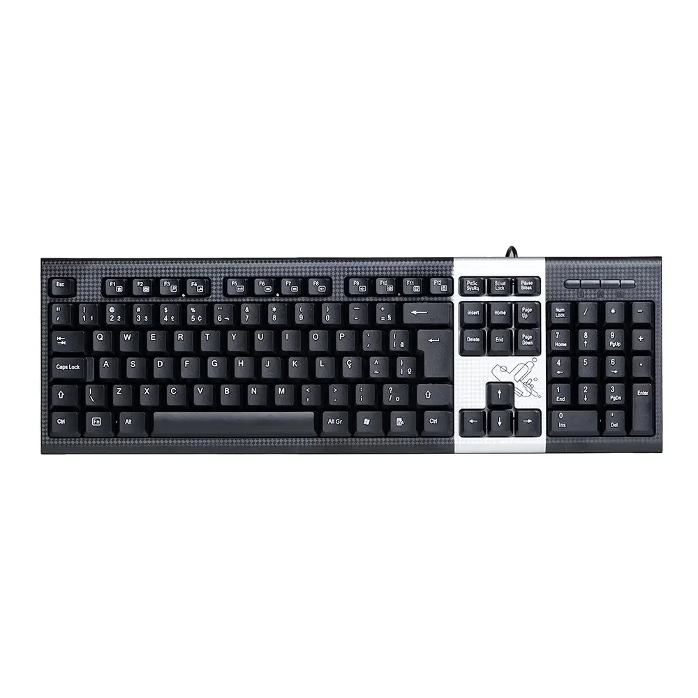 Teclado Usb 2.0 C/Fio Industrial Reforcado Cod 60000080 Maxprint