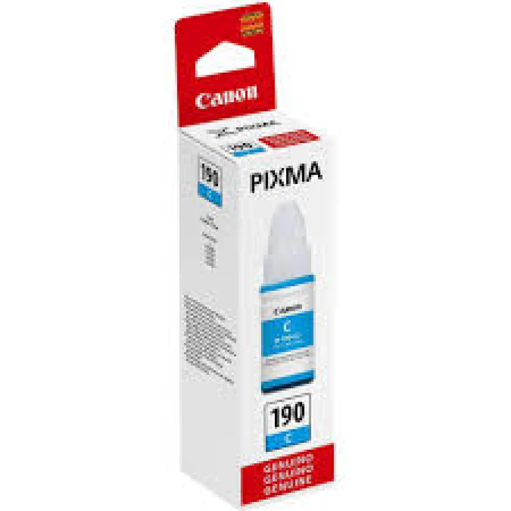 Tinta Canon Gi-190 Ecotan Cyan Refil 70 ML