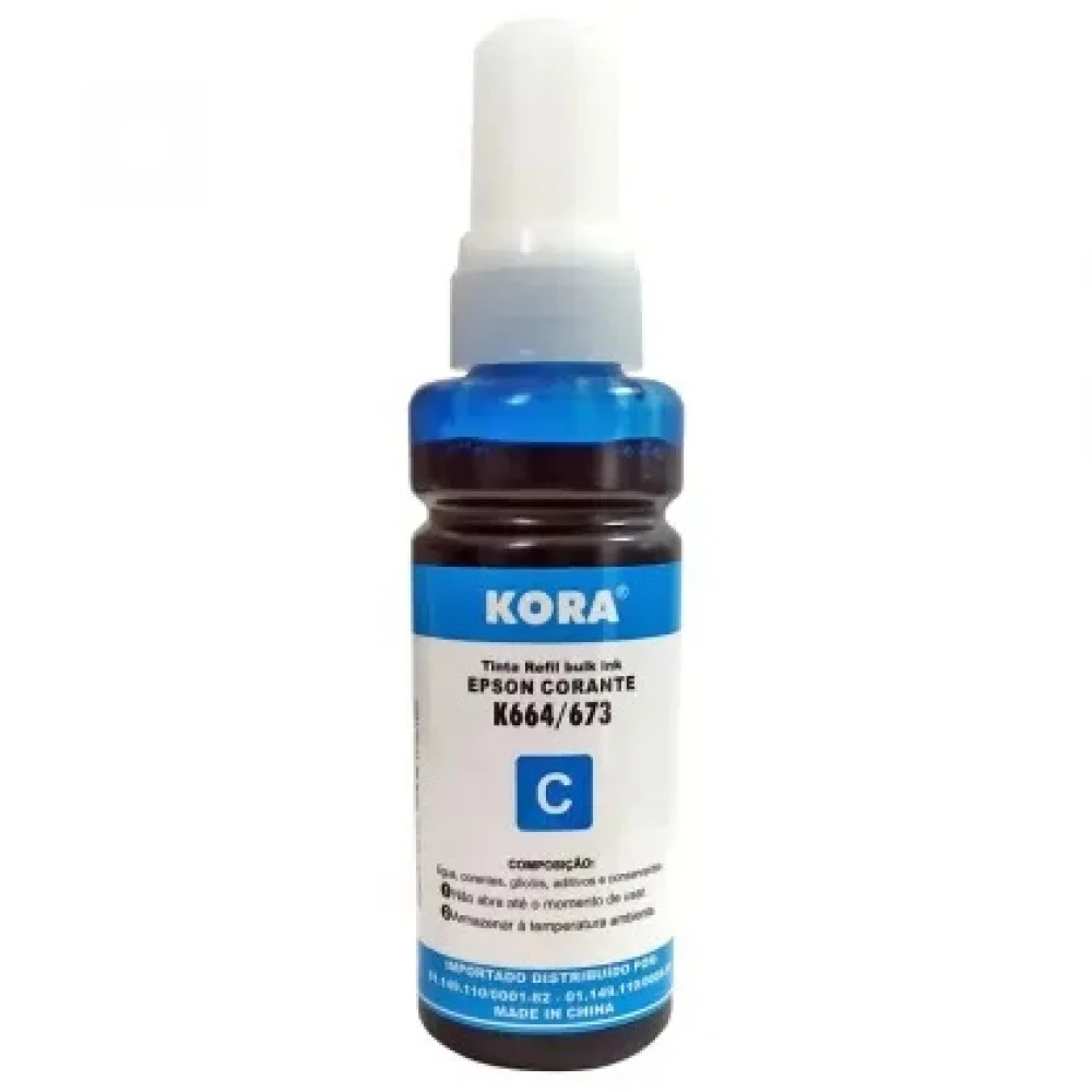 Tinta Epson Refil 664/673 Cian 100 ML Kora