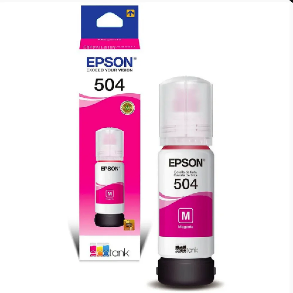 Tinta Epson T504320 Ecotan Magenta Refil 70Ml.