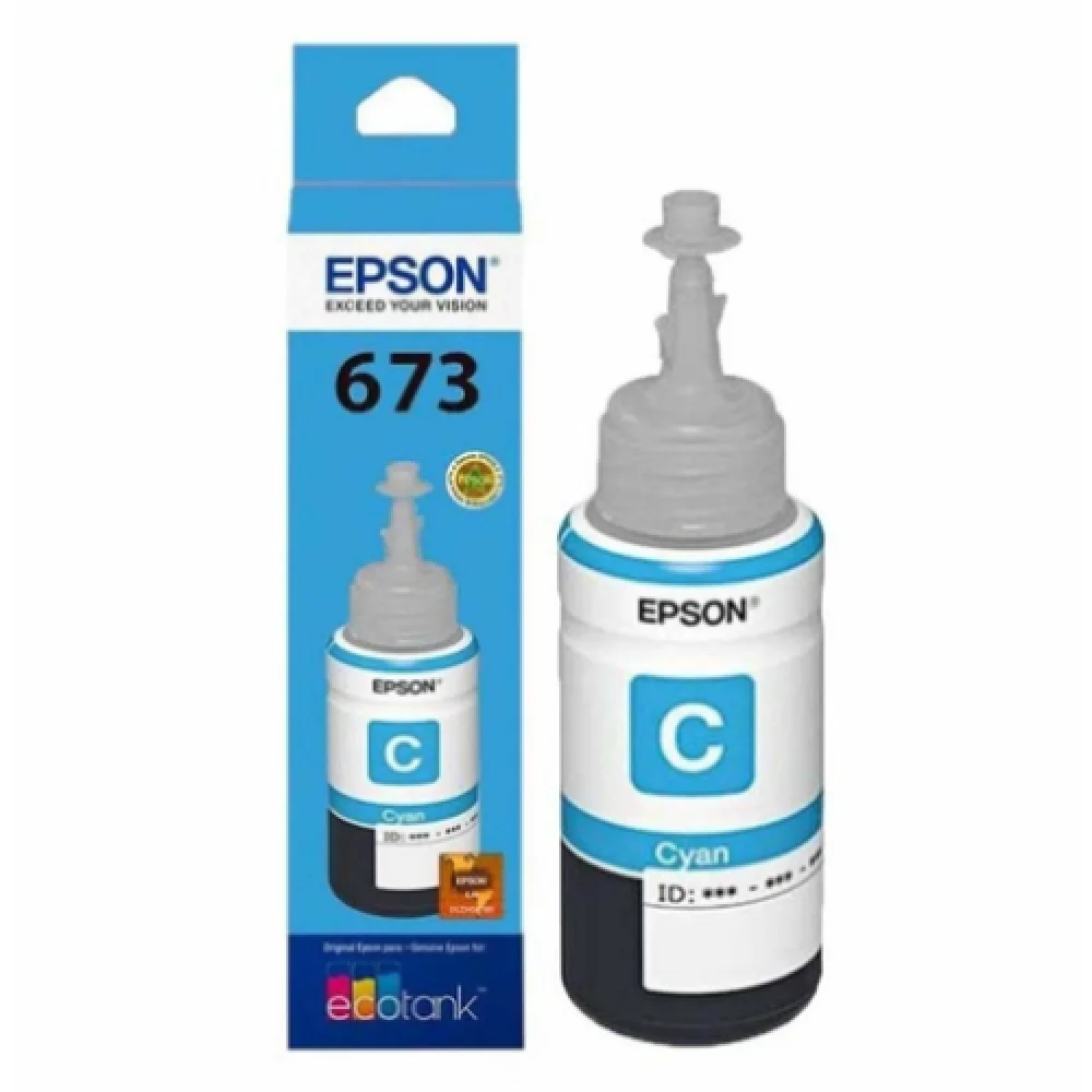 Tinta Epson T673220 Ecotan Cyan 70Ml