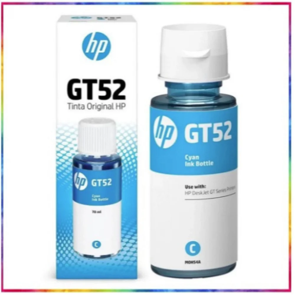 Tinta Hp Gt52 Ecotan Moh54 Cyano