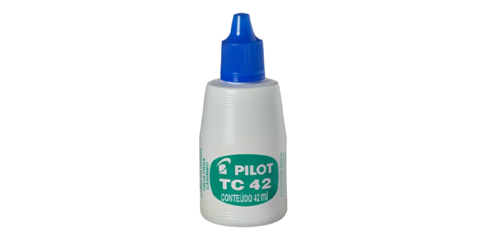 Tinta P/ Carimbo 42 Ml. Azul Pilot.