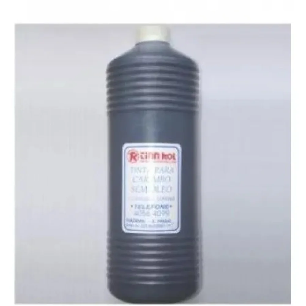 Tinta para Carimbo Litro Vermelha