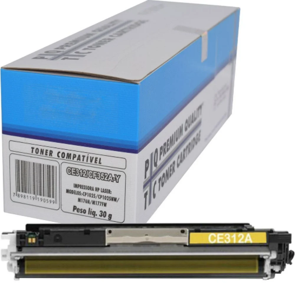 Toner Compatível Hp Ce 312 Yellon