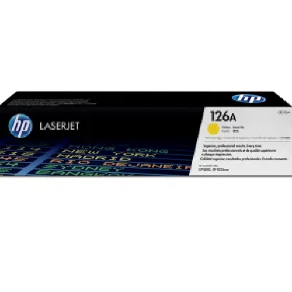 Toner Hp Ce312A Yellow Original