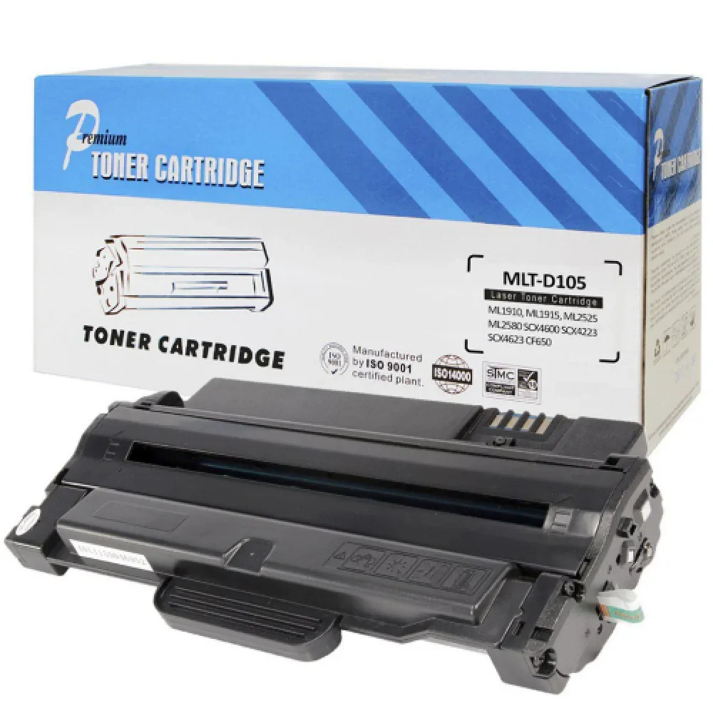 Toner Samsung Compatível D105 Preto.
