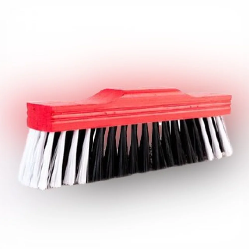 Vassoura de Pelo Natural em Madeira 30 CM