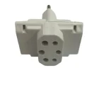 ADAPTADOR ENTRADA 2P 10 AMP SAIDA 10 E 20 AMP TIPO T