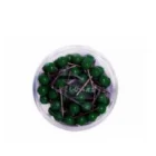 Alfinete P/ Mapa Verde Escuro C/ 50 Unidades