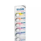 Bateria de litio CR2032  3V Elgin 5 unidades