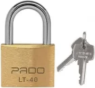 CADEADO LATAO 40 MM PADO C/ 02 CHAVES