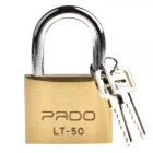 CADEADO LATAO 50 MM PADO C/ 02 CHAVES