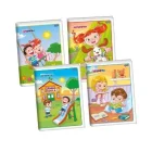 Caderno Linguagem Brochura 48 Fls Capa Flexivel