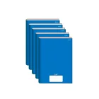 CADERNO LINGUAGEM BROCHURA CD AZUL 1/4 96 FLS