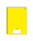 Caderno Linguagem Brochurao CD Amarelo Univ 48 Fls
