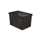 Caixa P/ Pasta Suspensa Plástica Preta Ordene