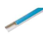 Canaleta Fechada 20x10x200mm Branca C/ Fita Dupla Face