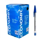 Caneta Esferográfica Economic Escrita Media Azul Compactor