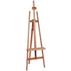 Cavalete para quadro sem fundo de madeira