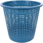 Cesto Plastico Telado 10 Lts Tam. 28 Largx 24Cm Alt X 18Cm Fundo