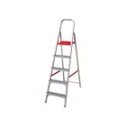 Escada Aluminio 05 Degraus Botafogo Cap. 120 Kilos