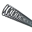 Espiral Preto 09mm P/50 Fls. (Cento) Plaspiral