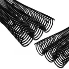 Espiral Preto 17mm P/100 Fls.(Cento) Plaspiral