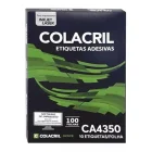 ETIQUETA CA4350 99MM X 55,8 MM C/100 FLS. C/1000 COLACRIL SALDO