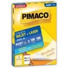 Etiqueta Laser Jet A4367 Pimaco 288,5 x 200,0 C/100 Fls.