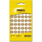 Etiqueta Pimaco Tp-12 Dourada C/210 Unidades