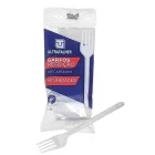 GARFO PLASTICO DE REFEICAO 16 CM PCT 50 UNIDADES