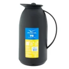 Garrafa Termica Preta Rosca 750 Ml. Invicta