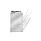 Grampo Trilho Plástico Branco 50 Jgs. Helomax 60 mm
