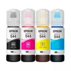 Kit Epson T544 Ecotank B/C/M/Y com 04 Refil 65ml