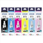 Kit Epson T673 Ecotank B/C/M/Y/CC/MC com 06 Refil 70ml