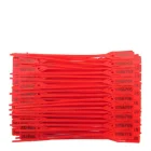 Lacre P/ Malote C/100 Unidades 23 Cm Vermelho