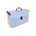 Maleta para Pasta Suspensa em PVC Cristal (Só Maleta)