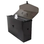 Maleta Pasta Suspensa em Pvc Fume com 06 Pastas Dac