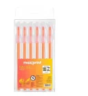 Marca Texto Laranja Cx. C/ 12 Unidades Maxprint