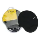 Mouse Pad Ergonomico Preto B-Max Gel Confort