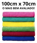 Pano de Limpeza Micro Fibra 70X100 CM Colorido
