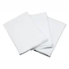 PANO DE PRATO BRANCO LISO COM BORDA TAMANHO 40X64 CM