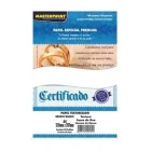 Papel Casca de Ovo / Texturizado 180 Grs Branco C/50 Masterprint