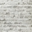 Papel de Parede Adesivo Autocolante Tijolo Cinza 45Cm X 10M 3unidades