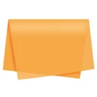 Papel dobradura lustro fosco laranja 50x60