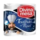Papel Toalha Bco. 02 Rolos 50 Fls. Cada 22x20 Divina Mesa