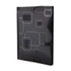 Pasta aba elástica pvc 4 cm dellofine fume